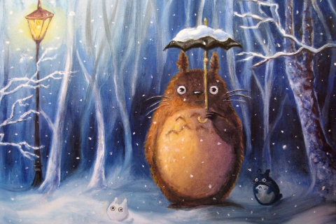 Sfondi My Neighbor Totoro 480x320