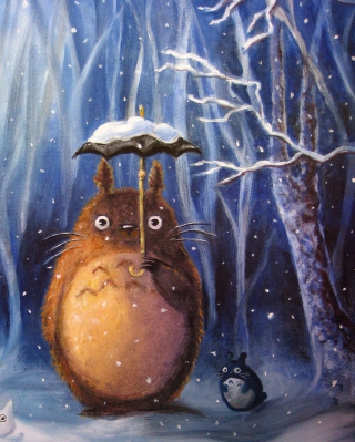 My Neighbor Totoro - Fondos de pantalla gratis para Nokia Asha 311