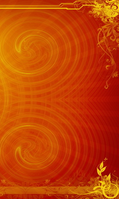 Orange Pattern Emboss screenshot #1 240x400
