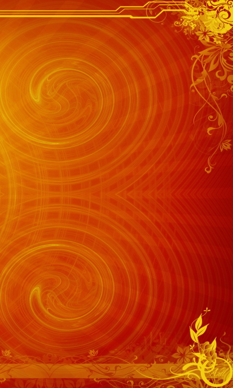 Orange Pattern Emboss screenshot #1 480x800