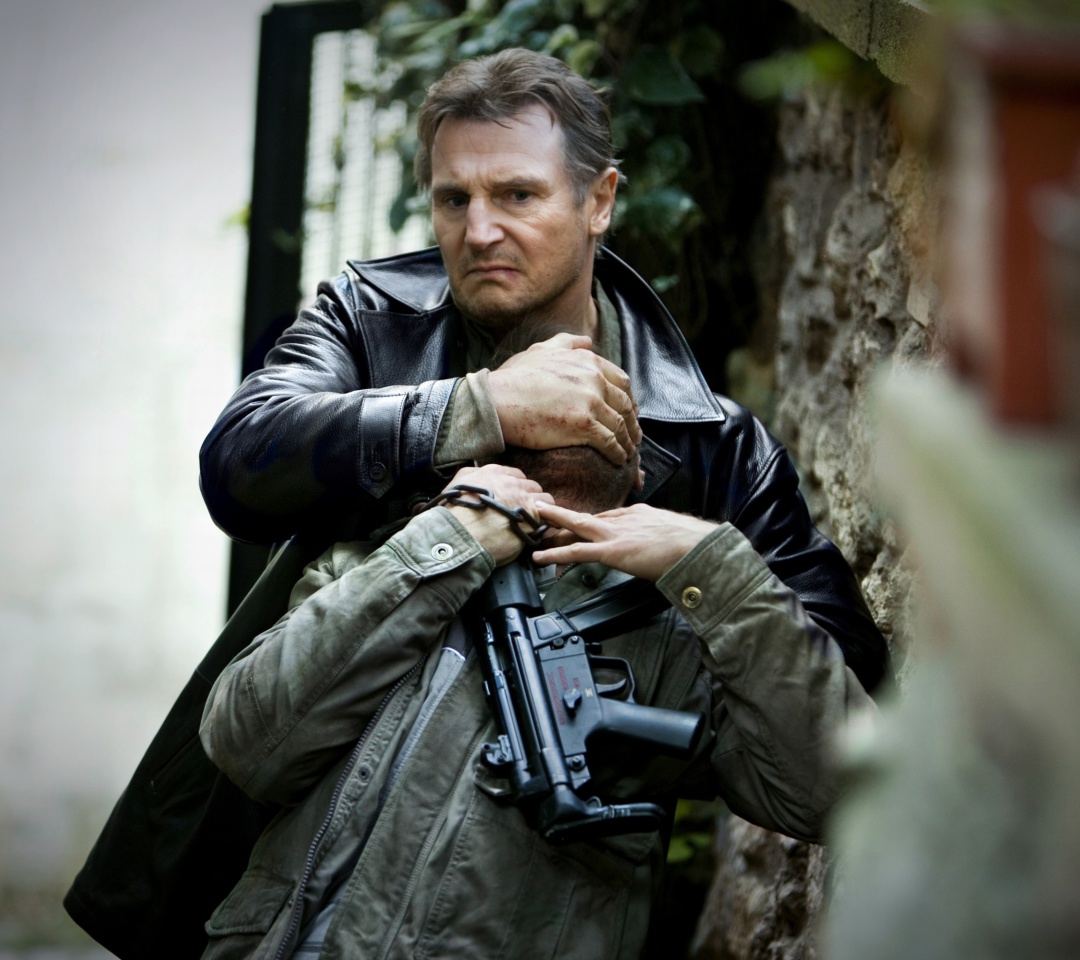 Обои Taken Liam Neeson 1080x960