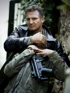 Обои Taken Liam Neeson 240x320