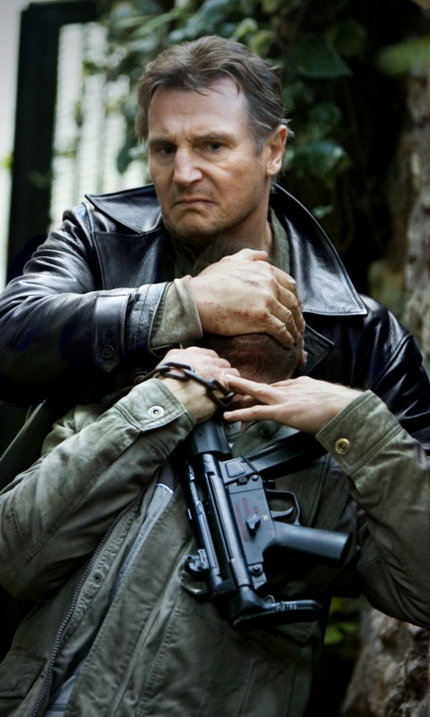 Обои Taken Liam Neeson 480x800
