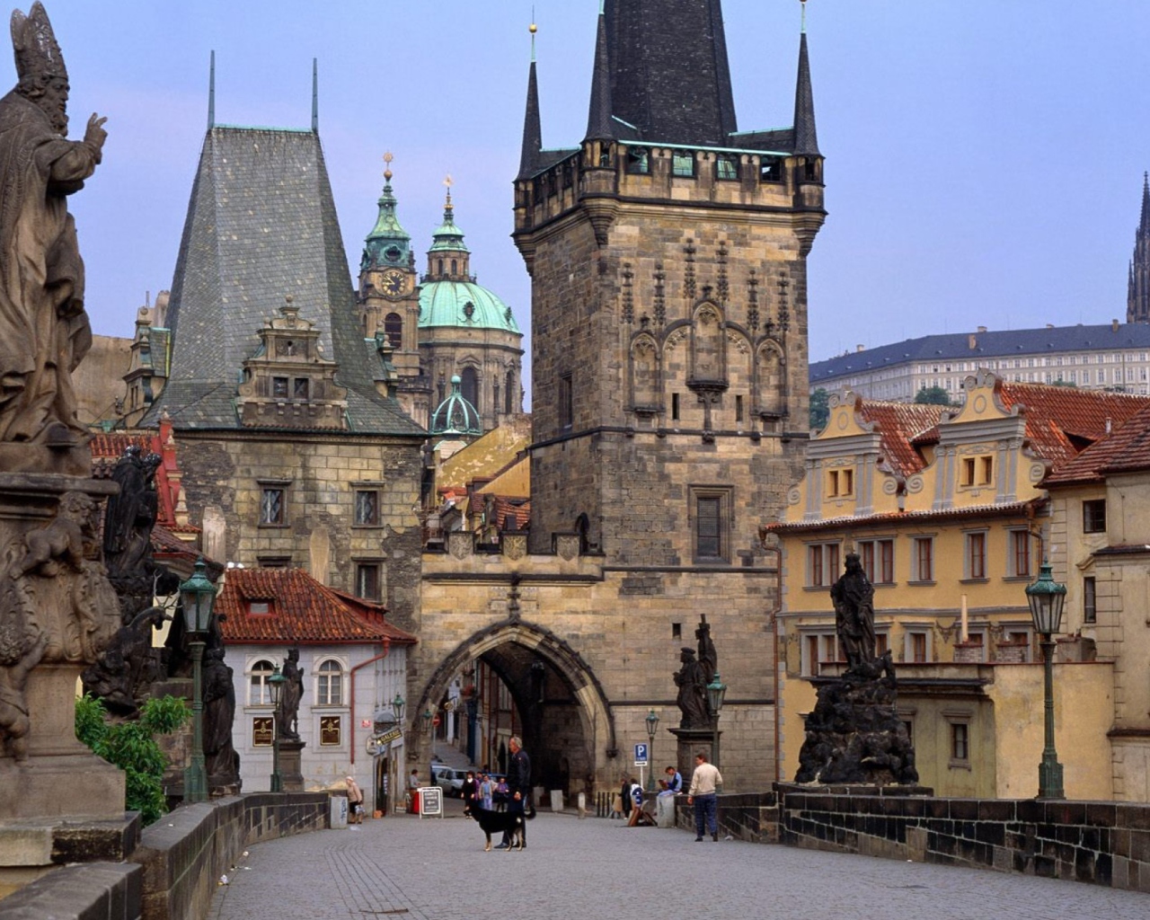 Charles Bridge Prague - Czech Republic wallpaper 1280x1024