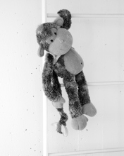 Das Monkey Toy Wallpaper 176x220