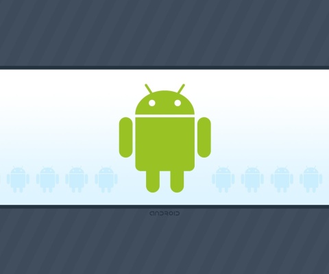 Das Android Phone Logo Wallpaper 480x400