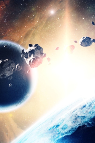 Asteroids In Space screenshot #1 320x480