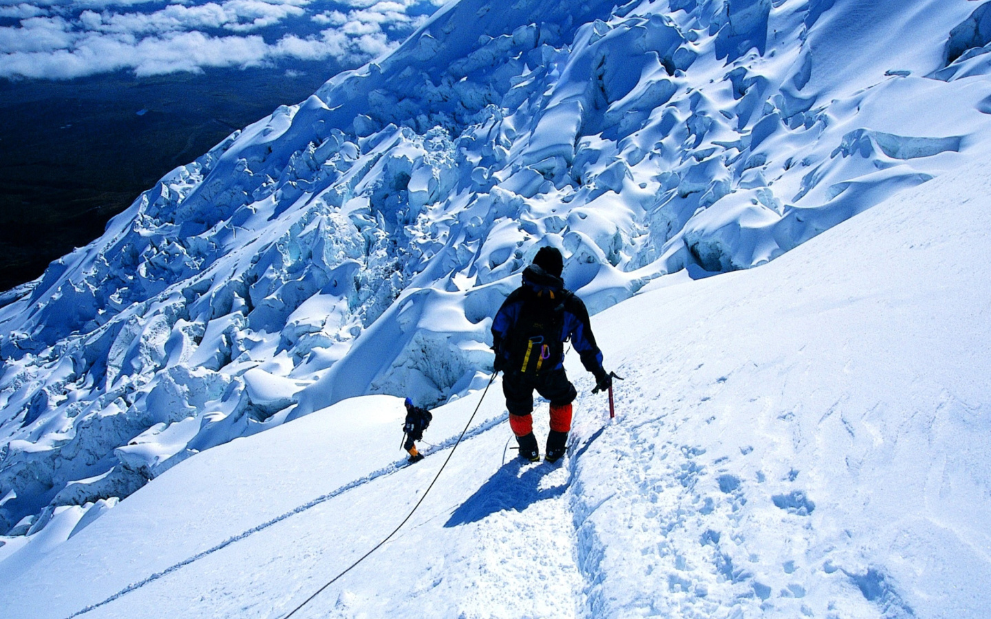 Sfondi Climbers in Nepal 1440x900