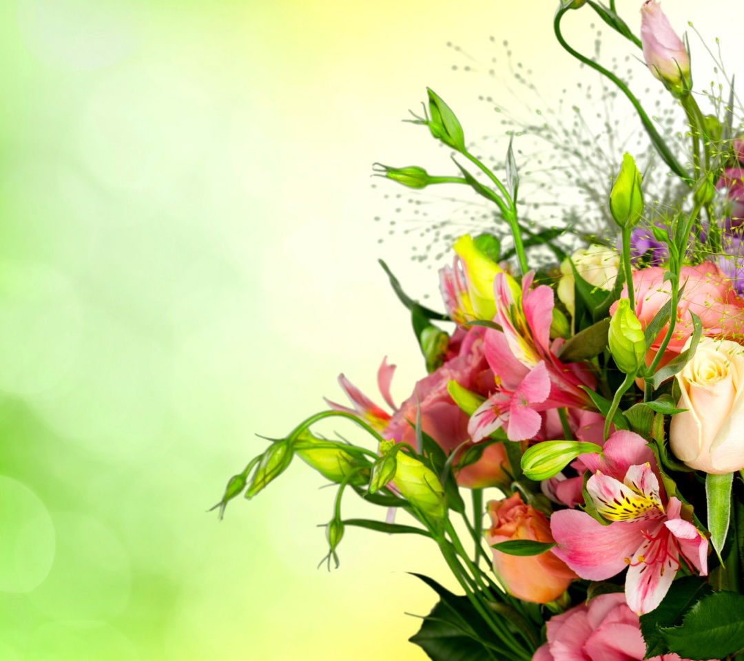 Calla Lily Bouquet wallpaper 1080x960