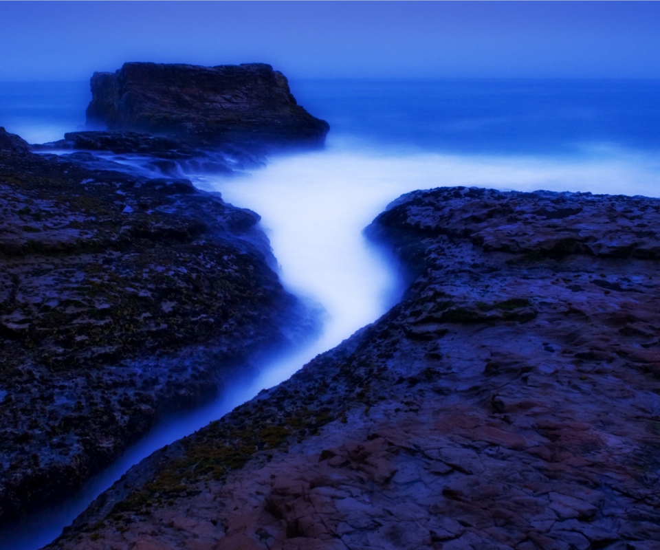 Davenport Beach Twilight wallpaper 960x800