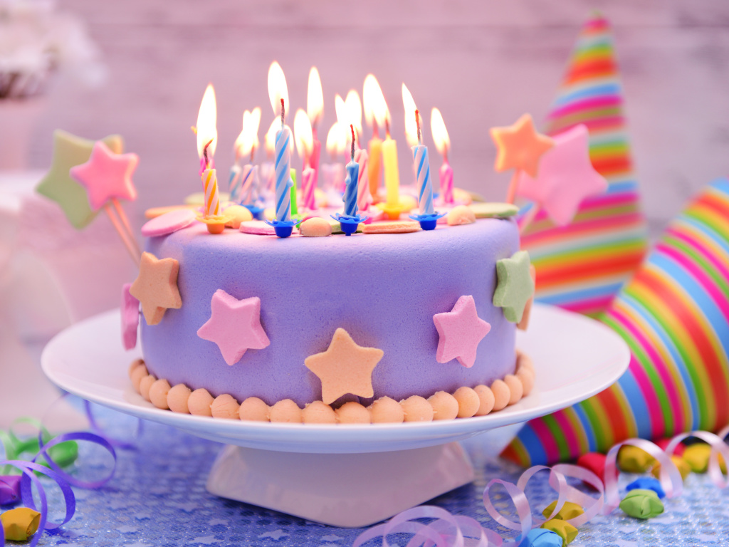 Sfondi Happy Birthday Cake 1024x768