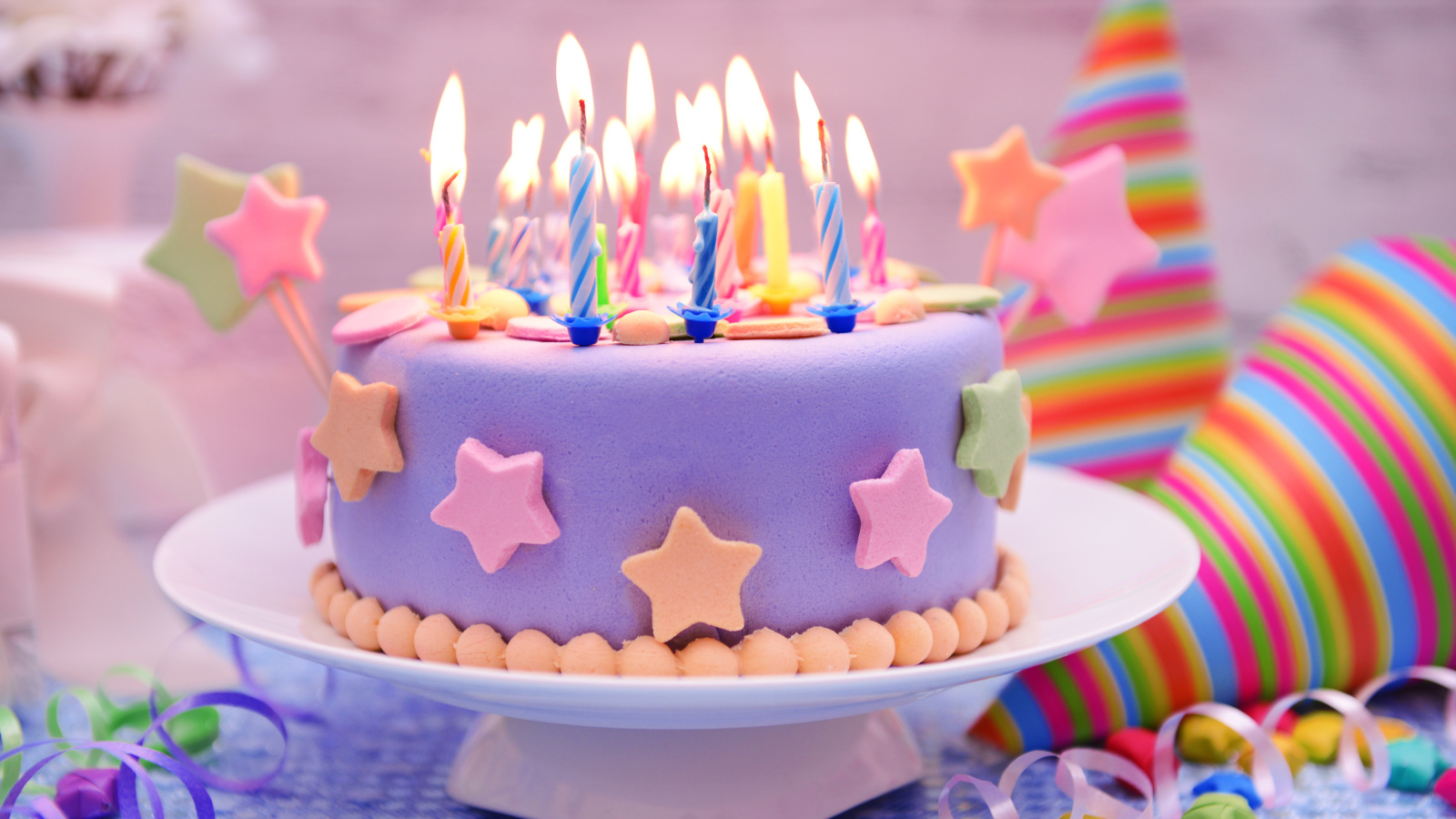 Happy Birthday Cake wallpaper 1600x900