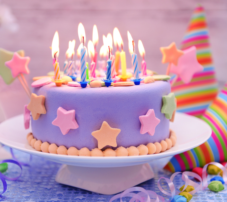 Fondo de pantalla Happy Birthday Cake 960x854