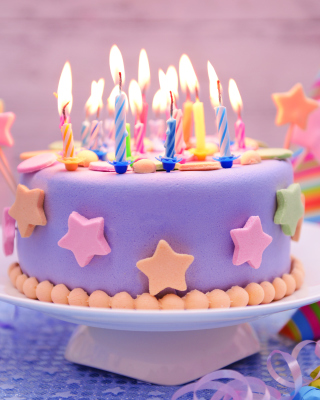 Happy Birthday Cake - Obrázkek zdarma pro iPhone 4S