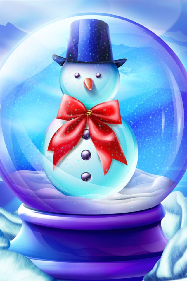 Sfondi Snow Globe 640x960