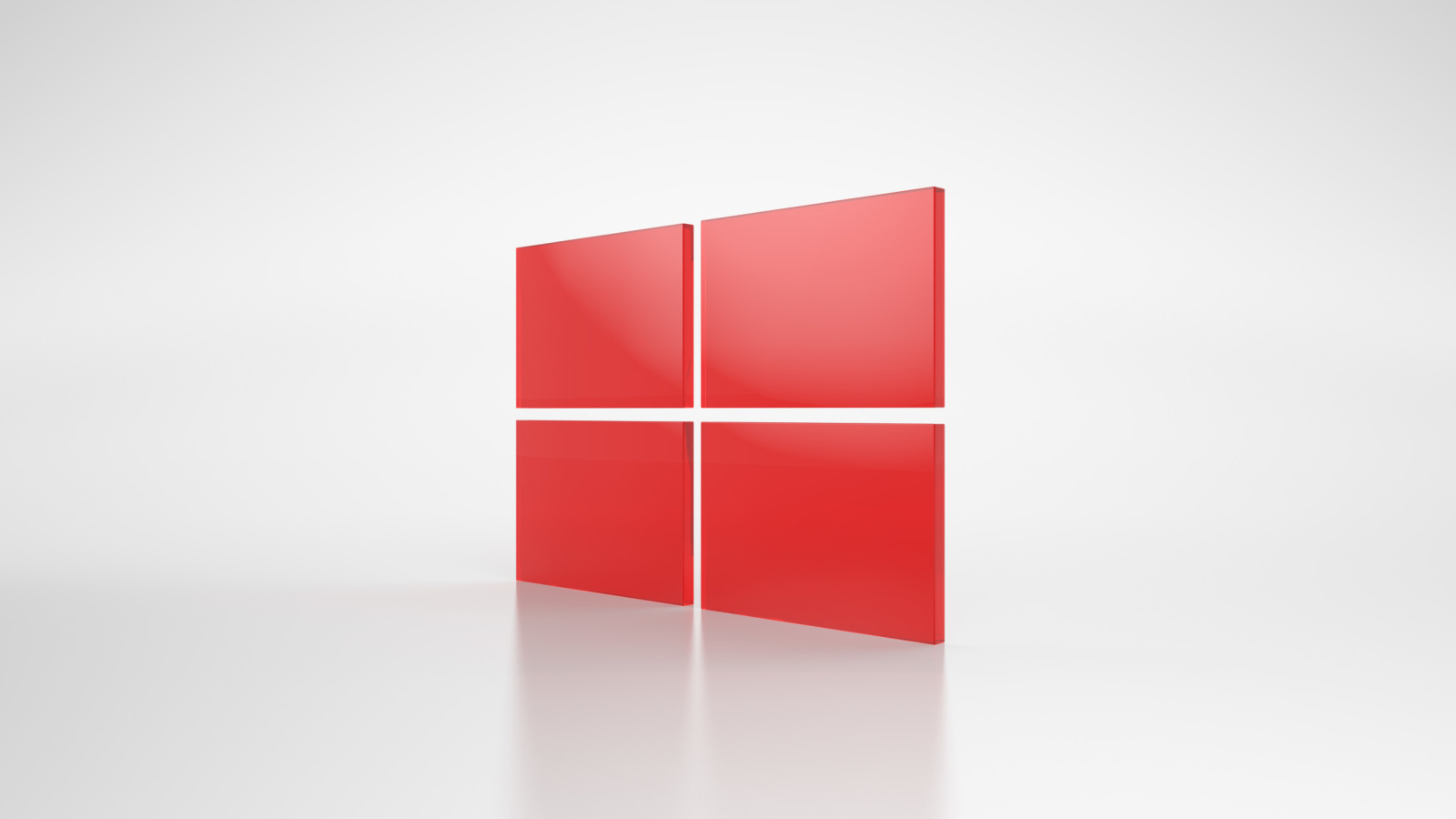 Fondo de pantalla Windows Red Emblem 1600x900