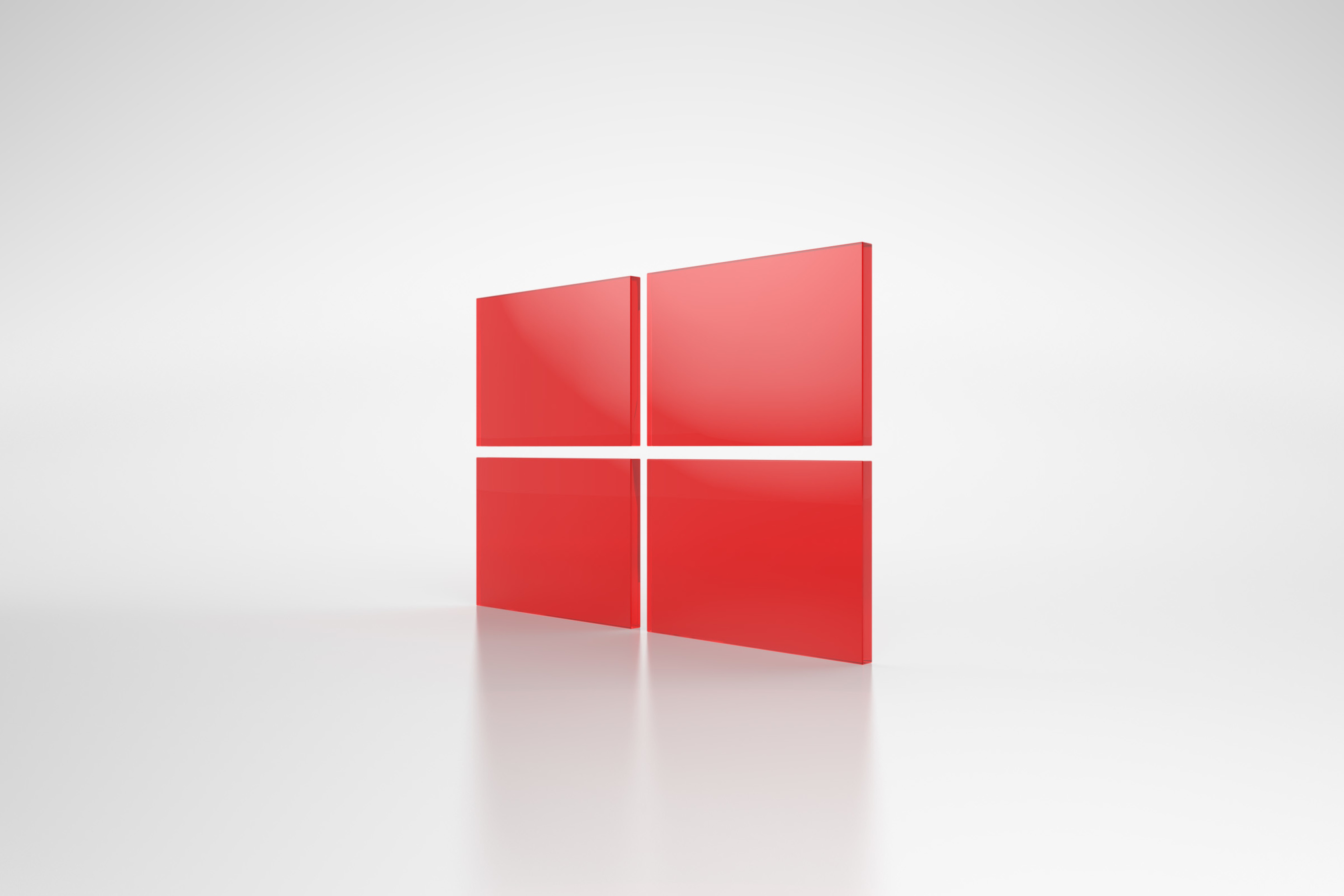 Das Windows Red Emblem Wallpaper 2880x1920