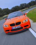 Das Orange BMW Wallpaper 128x160
