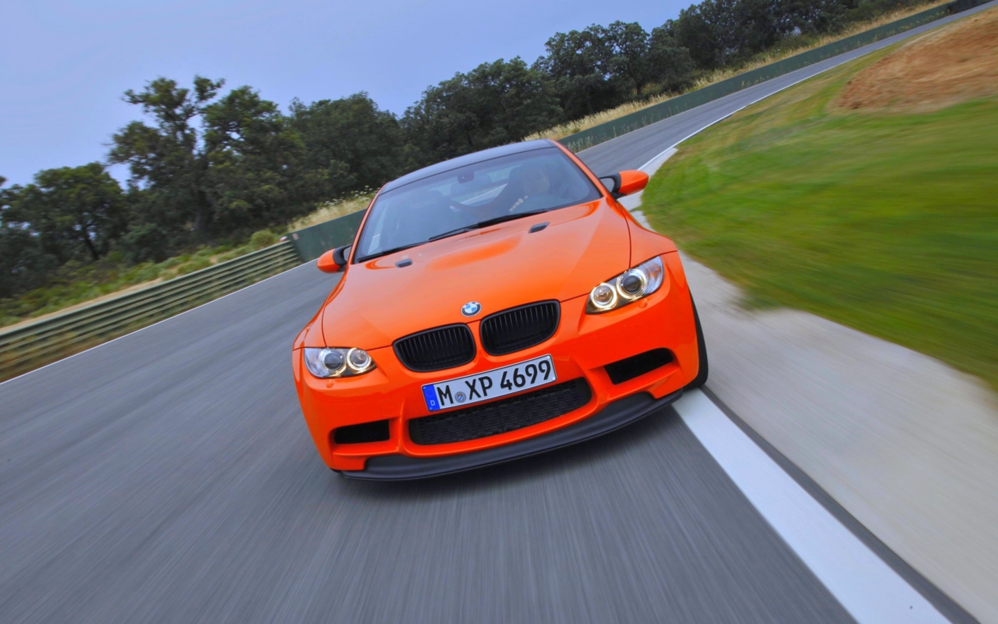 Sfondi Orange BMW 1440x900