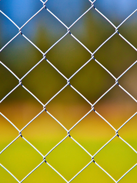 Fondo de pantalla Cage Fence 480x640