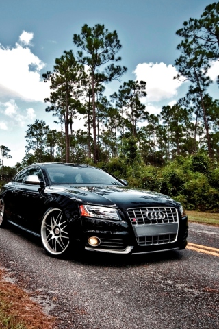 Das Audi S5 Wallpaper 320x480