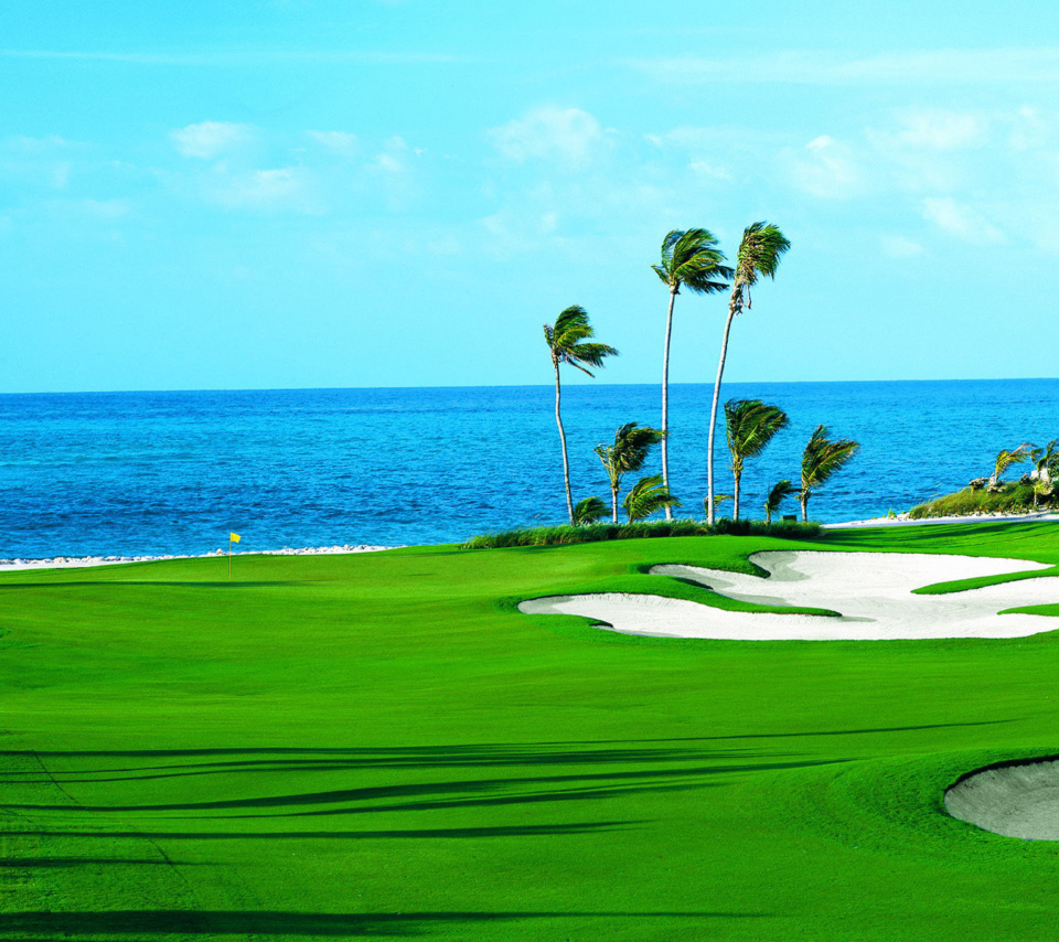 Обои Golf Course on Ponte Vedra Beach 960x854