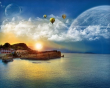 Fantasy World Dreams wallpaper 220x176