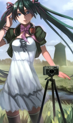 Hatsune Miku screenshot #1 240x400