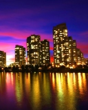 Vancouver Sunset Canada wallpaper 128x160
