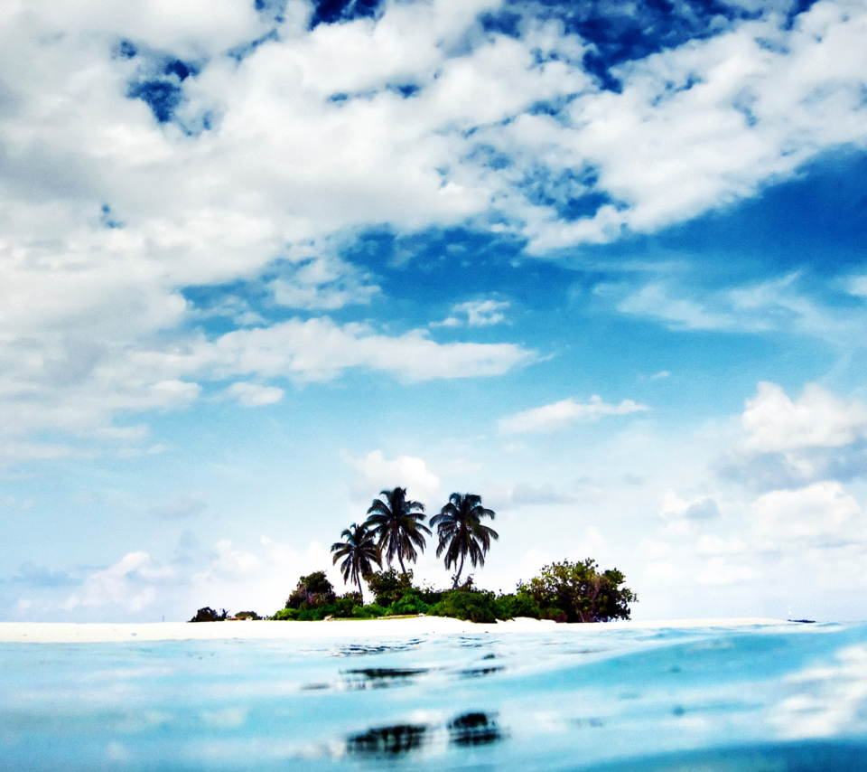 Fondo de pantalla Dreamy Island 960x854