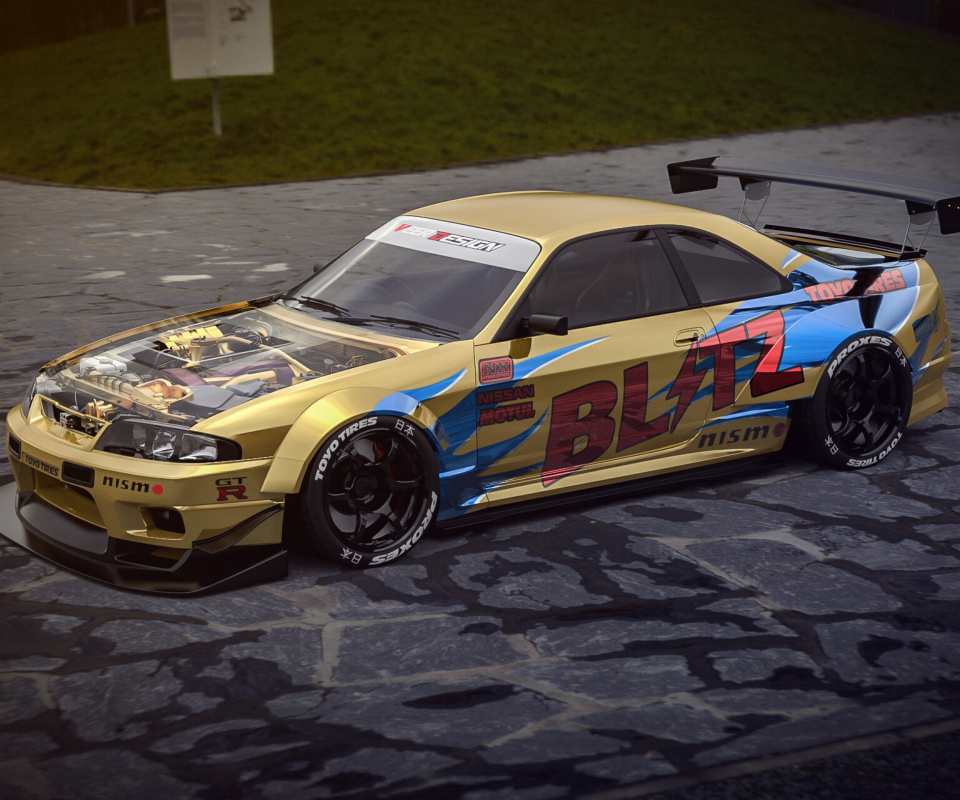 Screenshot №1 pro téma Nissan Skyline R33 GT R Nismo Edition 960x800