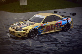 Free Nissan Skyline R33 GT R Nismo Edition Picture for Nokia XL