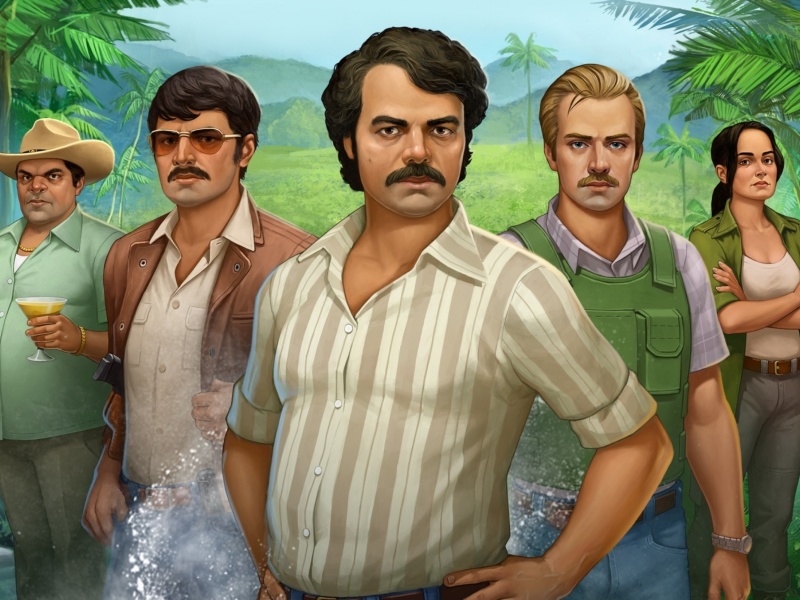 Das Narcos TV Crime Television Series Wallpaper 800x600