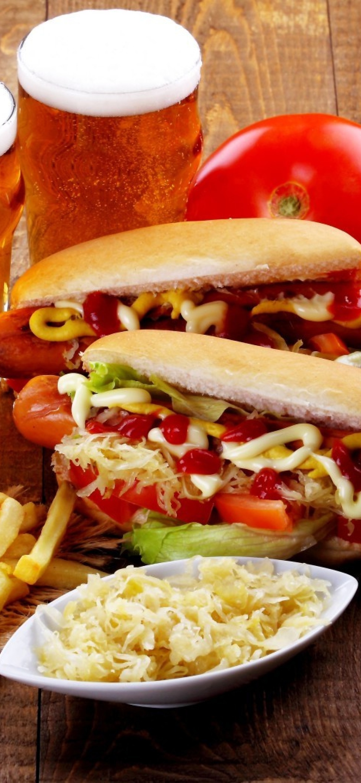 Das Hot Dog Sandwich Wallpaper 1170x2532