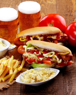 Hot Dog Sandwich - Obrázkek zdarma pro 240x400