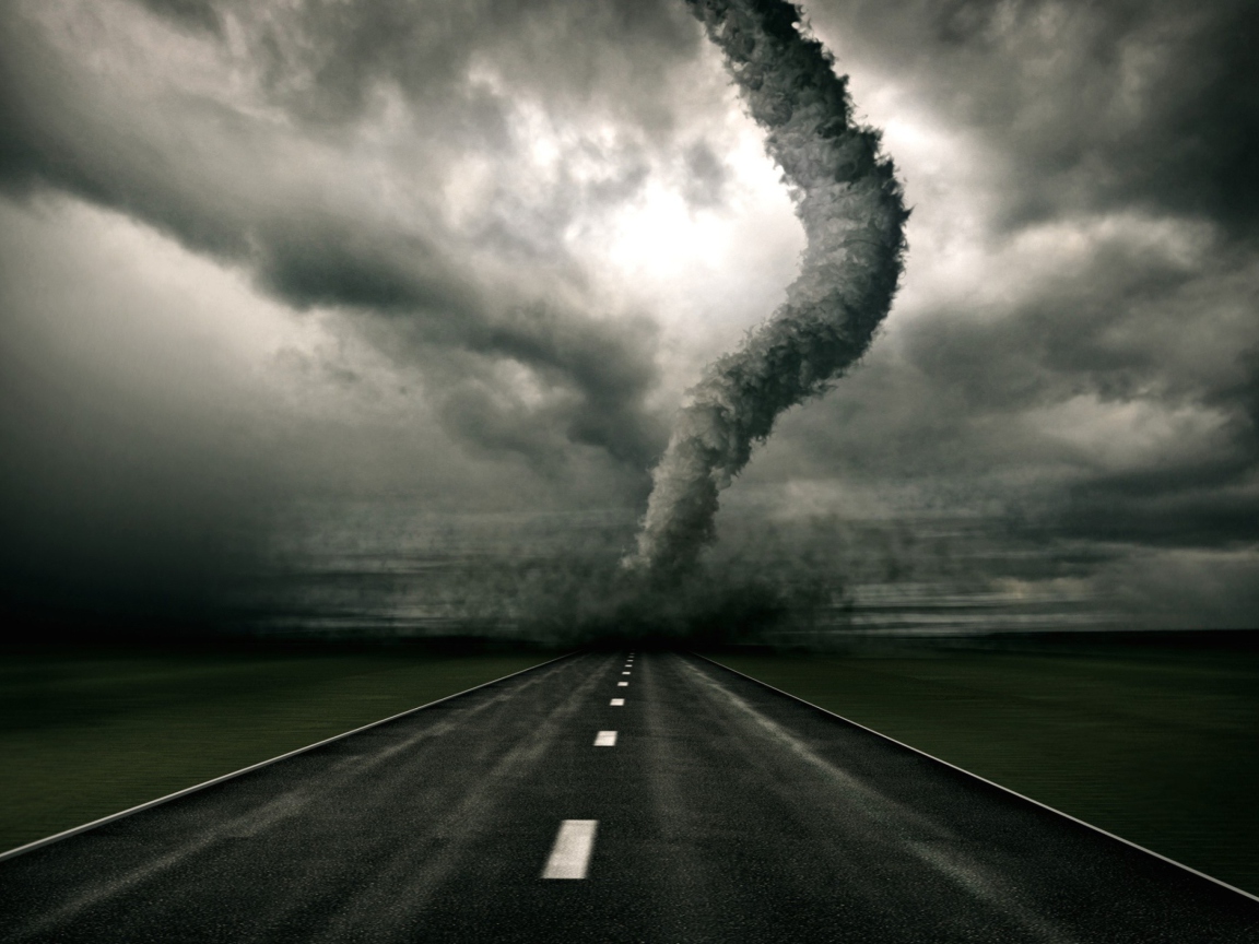 Tornado On The Road screenshot #1 1152x864