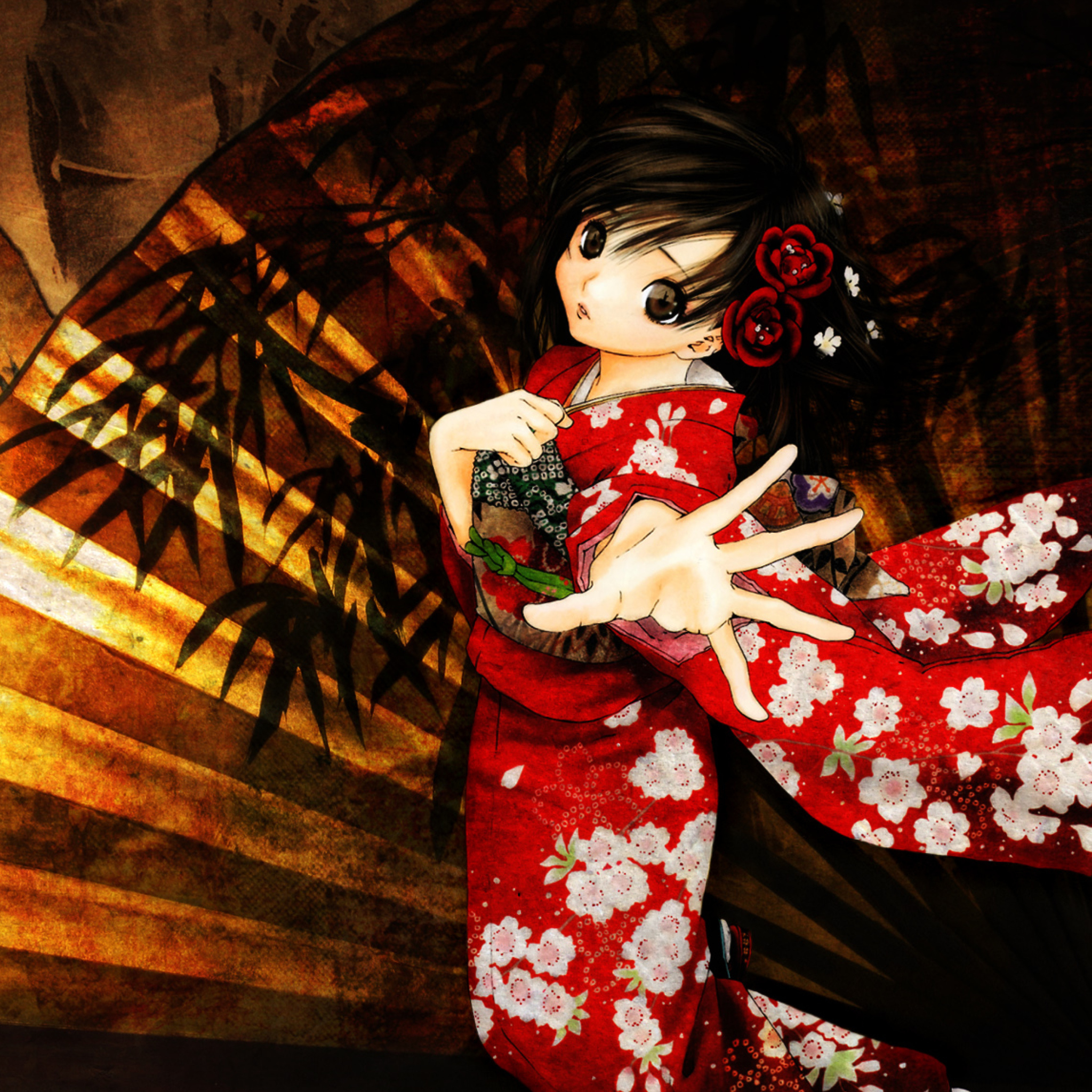 Fondo de pantalla Toujou Aya In Kimono 2048x2048