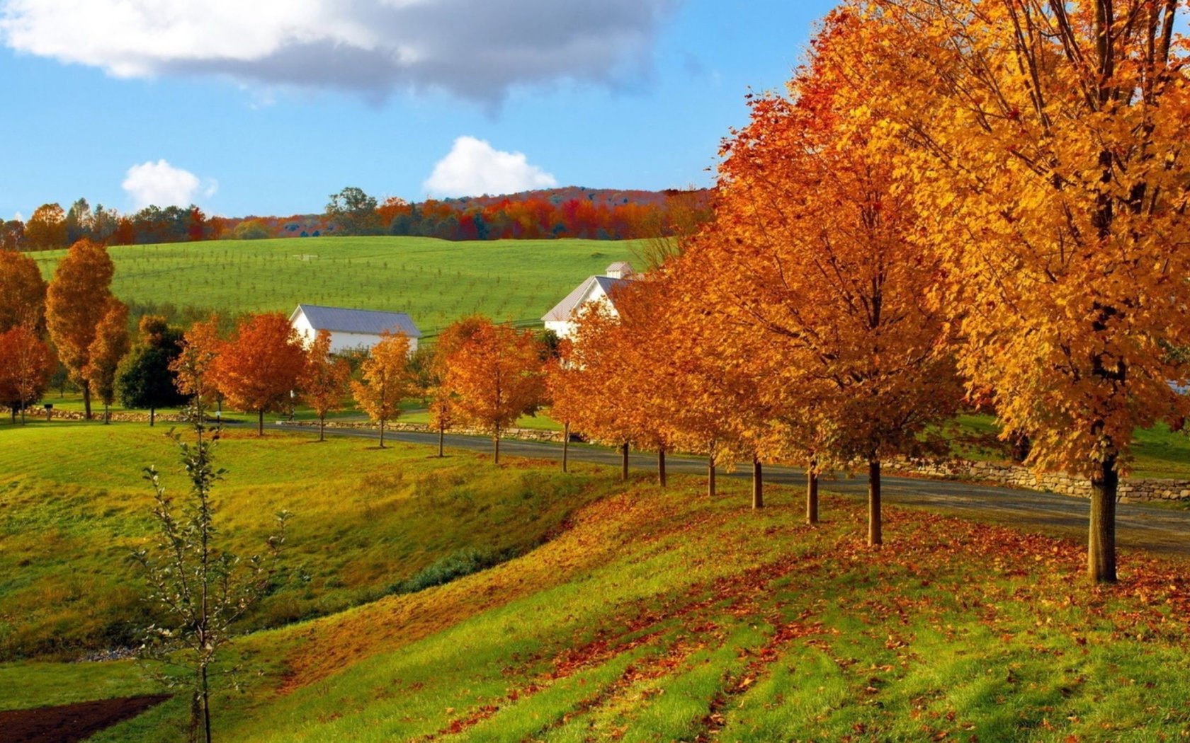 Das Autumn in Slovakia Wallpaper 1680x1050