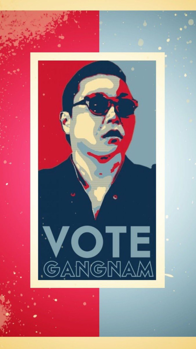 Das Oppa Gangnam Style Wallpaper 640x1136