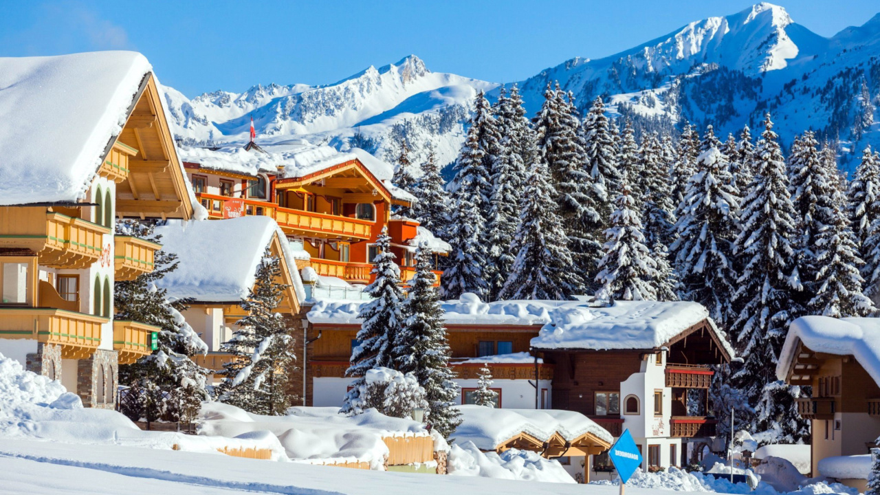 Fondo de pantalla Austria Ski Holidays 1280x720
