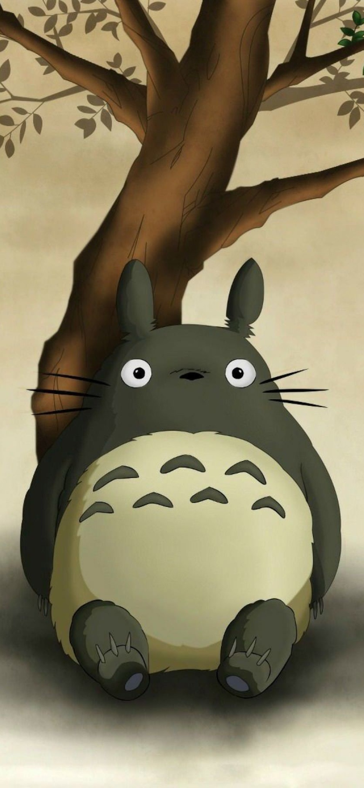 My Neighbor Totoro Anime Film wallpaper 1170x2532