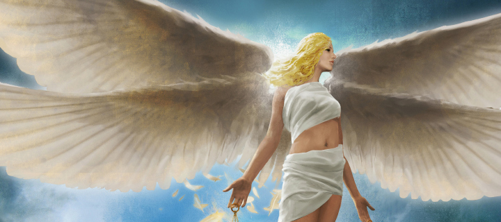 Angel wallpaper 720x320