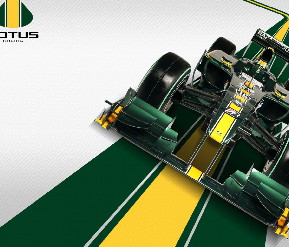 Fondo de pantalla Lotus F1 1200x1024