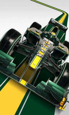 Das Lotus F1 Wallpaper 240x400
