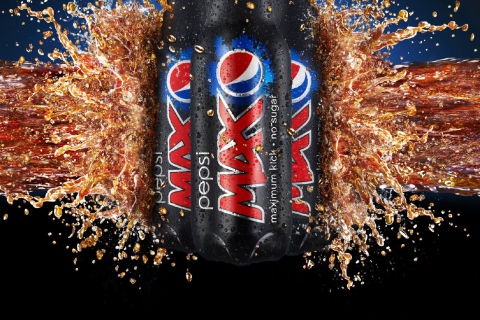 Обои Pepsi Max 480x320