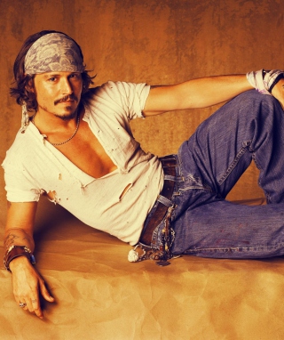 Johnny Depp - Obrázkek zdarma pro Nokia Asha 503