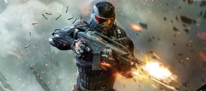 Crysis II wallpaper 720x320