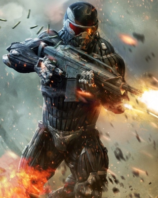 Crysis II Background for Nokia 2730 classic
