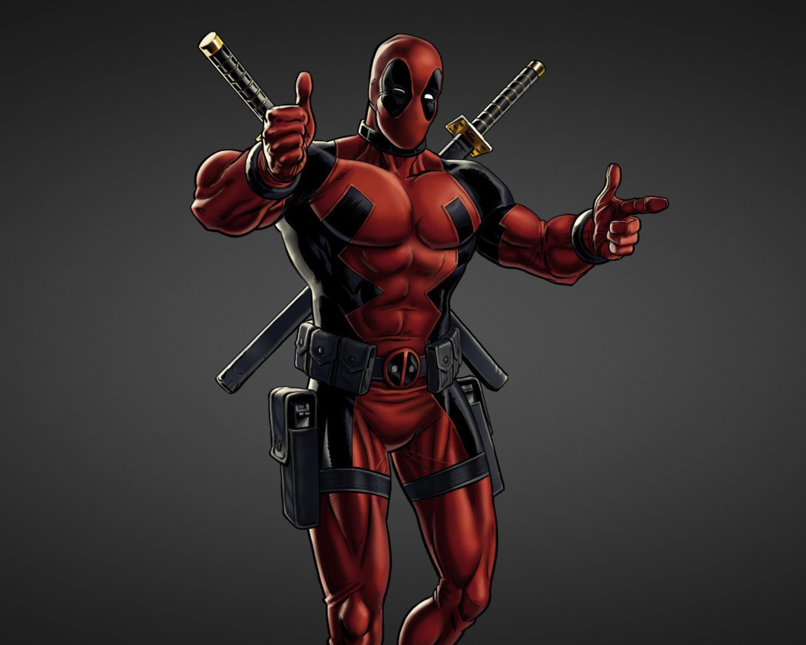 Screenshot №1 pro téma Deadpool Marvel Comics Fan Art 1600x1280