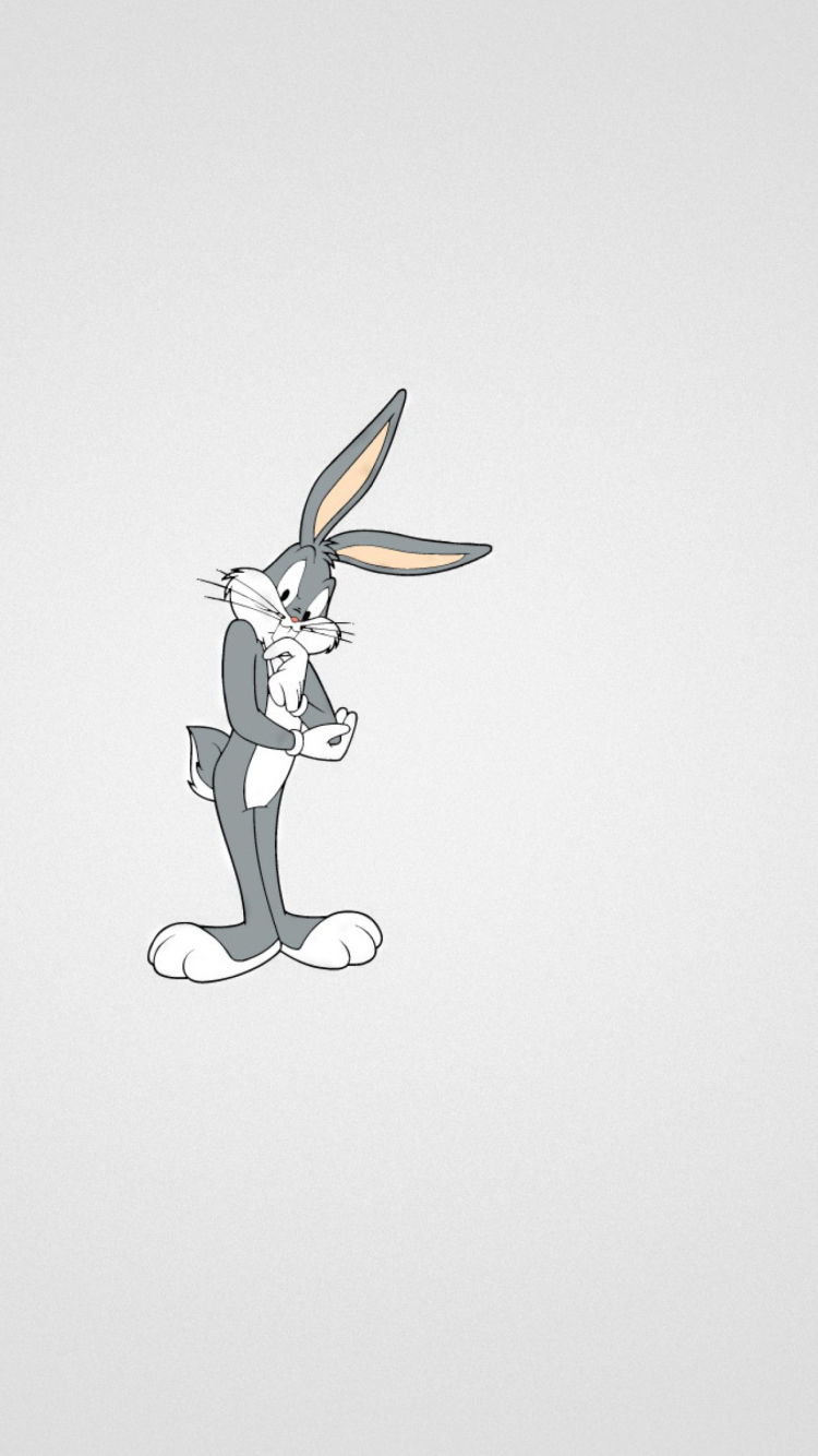 Fondo de pantalla Looney Tunes, Bugs Bunny 750x1334